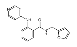 N-(furan-2-ylmethyl)-2-(pyridin-4-ylamino)benzamide CAS:89990-08-9 manufacturer & supplier