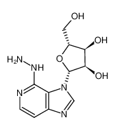 (2R,3R,4S,5R)-2-(4-Hydrazino-imidazo[4,5-c]pyridin-3-yl)-5-hydroxymethyl-tetrahydro-furan-3,4-diol CAS:89992-90-5 manufacturer & supplier