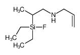 2-[diethyl(fluoro)silyl]-N-prop-2-enylpropan-1-amine CAS:89995-03-9 manufacturer & supplier