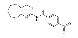 N-(4,5,6,7,8,9-Hexahydro-cyclohepta[d][1,3]thiazin-2-yl)-N'-(4-nitro-phenyl)-hydrazine CAS:89996-46-3 manufacturer & supplier