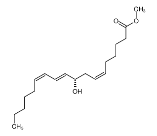 (6Z,10E,12Z)-(S)-9-Hydroxy-octadeca-6,10,12-trienoic acid methyl ester CAS:89998-32-3 manufacturer & supplier