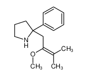 2-(2-methoxy-3-methylbut-2-enyl)-2-phenylpyrrolidine CAS:89998-41-4 manufacturer & supplier