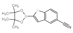 2-(4,4,5,5-tetramethyl-1,3,2-dioxaborolan-2-yl)-1-benzothiophene-5-carbonitrile CAS:915402-11-8 manufacturer & supplier