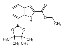 Ethyl 7-(4,4,5,5-tetramethyl-1,3,2-dioxaborolan-2-yl)-1H-indole-2-carboxylate CAS:919119-62-3 manufacturer & supplier