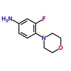 3-Fluoro-4-morpholinoaniline CAS:93246-53-8 manufacturer & supplier