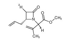 methyl 2-((2R)-2-allyl-4-oxoazetidin-1-yl-3-d)-3-methylbut-3-enoate-2-d CAS:96124-68-4 manufacturer & supplier