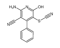 2-Amino-3-cyano-4-phenyl-5-thiocyanato-6-hydroxypyridine CAS:96127-30-9 manufacturer & supplier