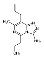 8-allyl-7-methyl-5-propyl-[1,2,4]triazolo[4,3-c]pyrimidin-3-ylamine CAS:96131-14-5 manufacturer & supplier