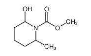 1-Piperidinecarboxylic acid, 2-hydroxy-6-methyl-, methyl ester CAS:96133-56-1 manufacturer & supplier