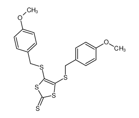 4,5-bis(p-methoxybenzylthio)-1,3-dithiole-2-thione CAS:96133-64-1 manufacturer & supplier