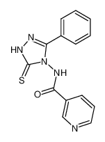 N-(3-Phenyl-5-thioxo-1,5-dihydro-[1,2,4]triazol-4-yl)-nicotinamide CAS:96134-29-1 manufacturer & supplier