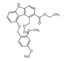 5-(2,4-dimethoxybenzyloxy)-4-methoxymethyl-β-carboline-3-carboxylic acid ethyl ester CAS:96137-09-6 manufacturer & supplier