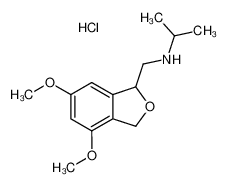 1-isopropylaminomethyl-4,6-dimethoxy-phthalan HCl CAS:96142-97-1 manufacturer & supplier