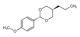 1,3-Dioxane, 2-(4-methoxyphenyl)-5-propyl-, trans- CAS:96143-64-5 manufacturer & supplier