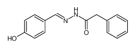 Phenyl-acetic acid [1-(4-hydroxy-phenyl)-meth-(E)-ylidene]-hydrazide CAS:96145-20-9 manufacturer & supplier