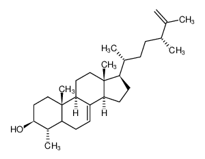 Ergosta-7,25-dien-3-ol, 4-methyl-, (3b,4a,24R)- CAS:96148-37-7 manufacturer & supplier