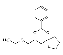 6,8-Dioxaspiro[4.5]decane, 9-[(ethylthio)methyl]-7-phenyl- CAS:96155-24-7 manufacturer & supplier