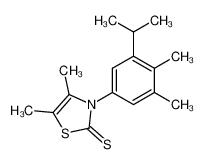 3-(3,4-dimethyl-5-isopropylphenyl)-4,5-dimethyl-Δ4-thiazoline-2-thione CAS:96156-01-3 manufacturer & supplier