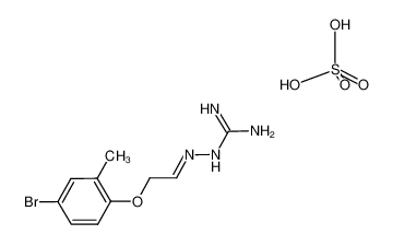 2-(2-(4-bromo-2-methylphenoxy)ethylidene)hydrazine-1-carboximidamide sulfate CAS:96159-57-8 manufacturer & supplier