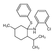 2-chloro-N-(2-isopropyl-5-methyl-1-(phenylthio)cyclohexyl)aniline CAS:96160-70-2 manufacturer & supplier