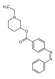 Azobenzol-p-monocarbonsaeure-(3-N-ethyl-piperidyl)-ester CAS:96166-66-4 manufacturer & supplier