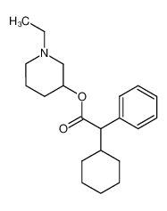 cyclohexyl-phenyl-acetic acid-(1-ethyl-[3]piperidyl ester) CAS:96167-71-4 manufacturer & supplier