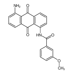 3-methoxy-benzoic acid-(5-amino-9,10-dioxo-9,10-dihydro-[1]anthrylamide) CAS:96168-29-5 manufacturer & supplier