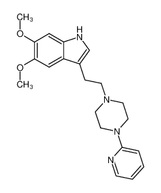 5,6-dimethoxy-3-[2-(4-pyridin-2-yl-piperazin-1-yl)-ethyl]-indole CAS:96168-47-7 manufacturer & supplier