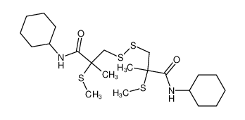 3,3'-Dithio-bis-(N-cyclohexyl-2-methylmercapto-propionamid) CAS:96173-19-2 manufacturer & supplier