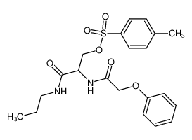 N-phenoxyacetyl-O-(toluene-4-sulfonyl)-serine propylamide CAS:96173-56-7 manufacturer & supplier