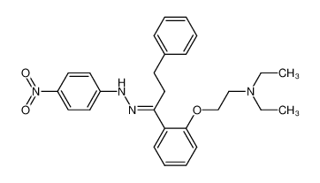 1-(2-Diethylamino-ethoxy)-2-(3-phenyl-1-(4-nitro-phenylhydrazono)-propyl)-benzol CAS:96175-37-0 manufacturer & supplier