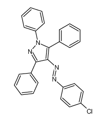 4-(4-chloro-phenylazo)-1,3,5-triphenyl-1H-pyrazole CAS:96176-17-9 manufacturer & supplier