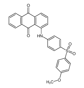 1-[4-(4-Methoxy-benzenesulfonyl)-phenylamino]-anthraquinone CAS:96176-32-8 manufacturer & supplier