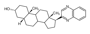 17-quinoxalin-2-yl-androstan-3-ol CAS:96176-68-0 manufacturer & supplier