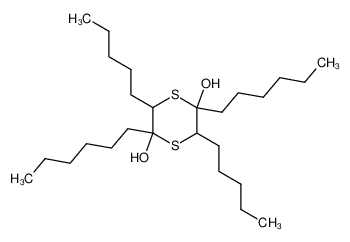 2,5-dihexyl-3,6-dipentyl-[1,4]dithiane-2,5-diol CAS:96179-95-2 manufacturer & supplier