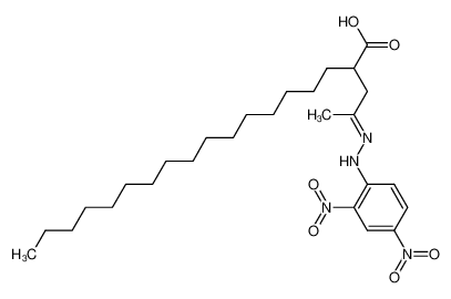 2-{2-[(2,4-Dinitro-phenyl)-hydrazono]-propyl}-octadecanoic acid CAS:96180-51-7 manufacturer & supplier