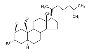 2β,3α-Dihydroxy-5α-cholestan-19-saeure-(2,19-lacton) CAS:96180-54-0 manufacturer & supplier