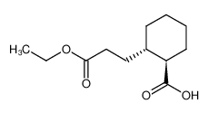 (1R,2S)-2-(2-Ethoxycarbonyl-ethyl)-cyclohexanecarboxylic acid CAS:96181-63-4 manufacturer & supplier