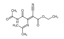 α-N-Acetylcarbamoyl-β-aethoxycarbonyl-β-cyano-vinyl-isopropylidenamin CAS:96197-51-2 manufacturer & supplier