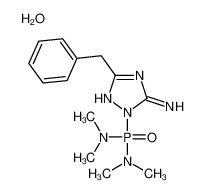 5-benzyl-2-[bis(dimethylamino)phosphoryl]-1,2,4-triazol-3-amine,hydrate CAS:96199-78-9 manufacturer & supplier