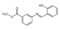 N-(2-Hydroxy-benzyliden)-3-methoxy-carbonyl-anilin CAS:962-46-9 manufacturer & supplier