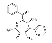 1-benzoyl-6-phenyl-3,5,7-trimethyl-1,7-dihydro-2,3-diazepin-4-one CAS:96213-67-1 manufacturer & supplier