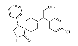 8-[1-(4-chloro-phenyl)-propyl]-1-phenyl-1,3,8-triaza-spiro[4.5]decan-4-one CAS:96214-97-0 manufacturer & supplier