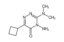 1,2,4-Triazin-5(4H)-one, 4-amino-6-cyclobutyl-3-(dimethylamino)- CAS:96220-22-3 manufacturer & supplier