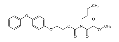 methyl 2-(butyl((2-(4-phenoxyphenoxy)ethoxy)carbonyl)amino)-2-oxoacetate CAS:96222-25-2 manufacturer & supplier