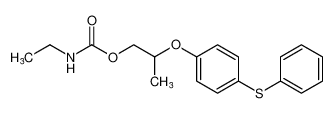 Carbamic acid, ethyl-, 2-[4-(phenylthio)phenoxy]propyl ester CAS:96222-28-5 manufacturer & supplier