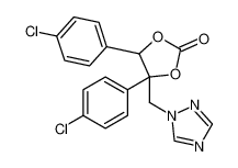 4-((1H-1,2,4-triazol-1-yl)methyl)-4,5-bis(4-chlorophenyl)-1,3-dioxolan-2-one CAS:96223-28-8 manufacturer & supplier