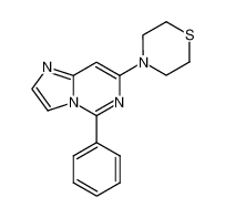 5-phenyl-7-(4-thiomorpholino)imidazo[1,2-c]pyrimidine CAS:96225-72-8 manufacturer & supplier