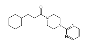 Piperazine, 1-(3-cyclohexyl-1-oxopropyl)-4-(2-pyrimidinyl)- CAS:96233-11-3 manufacturer & supplier