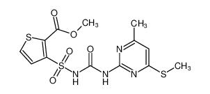 methyl 3-(N-((4-methyl-6-(methylthio)pyrimidin-2-yl)carbamoyl)sulfamoyl)thiophene-2-carboxylate CAS:96233-32-8 manufacturer & supplier